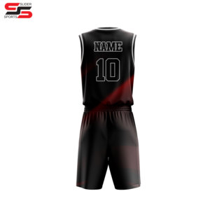 Maillots de basket-ball sans manches en polyester respirant de haute qualité pour l'été, vente en gros, ensembles de basket-ball imprimés par sublimation, OEM - Product Image 6