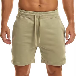 Shorts en maille respirants de qualité supérieure, taille mi-haute, avec cordon de serrage, imprimé numérique, en promotion - Product Image 1