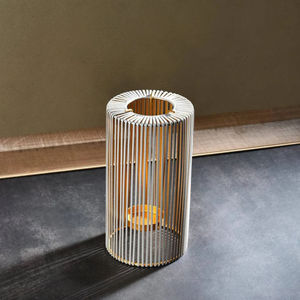 Modern Cylindrical Metal <b>Candle</b> <b>Holder</b> <b>Lantern</b> Cage Style Design for Home Decor Hotel Decoration Wedding Party and Gift - Product Image 1
