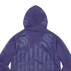 Sudadera con Capucha de Alta Calidad para Hombre, Ecológica, Resistente al Viento, 100% Algodón, Corte Regular, con Pedrería, para Invierno - Product Image 4