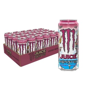 Best Selling Monster Energy Viking Berry Drink 12 Pack 500 ml Cans Strong Energy <b>Beverage</b> for Wholesale Distribution - Product Image 6