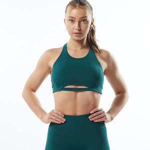 Vêtements de sport pour femmes, soutien-gorge de sport sans couture, haute qualité, respirant, séchage rapide, grande taille, soutien moyen, bretelles réglables - Product Image 5