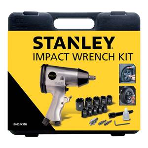 Llave de Impacto Neumática Stanley de 1/2'' 160157XSTN con Compresor, Conexión de Enchufe de 1/2'' - Product Image 1
