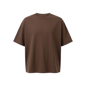 เสื้อยืดแขนสั้นทรงโอเวอร์ไซส์สไตล์วินเทจสำหรับผู้ชาย ผ้าคอตตอน 100% คุณภาพสูง ซักด้วยกรด ให้สีซีดแบบย้อนยุค เป็นมิตรต่อสิ่งแวดล้อม แห้งเร็ว - Product Image 1