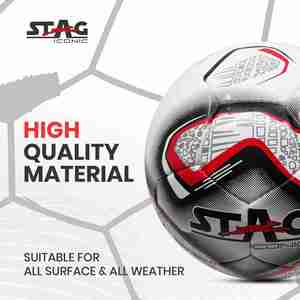 ลูกฟุตบอลรักบี้ Stag Iconic Mission ทนทาน พกพาสะดวก พร้อมโลโก้สั่งทำได้ สไตล์คลาสสิก วัสดุ PVC PU ขนาด 5 สำหรับโปรโมชั่น - Product Image 4
