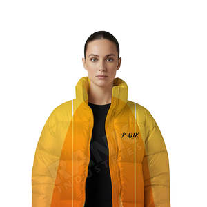 Chaqueta de Burbujas para Mujer con Tacto Suave y Relleno Grueso para Actividades Diarias de Invierno - Product Image 3
