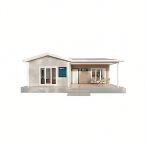Solárium Prefabricado Contemporáneo de Una Planta en Color Crema-Blanco, con Vidrio Doble Templado y Doble Acristalamiento Low-E, 85m, Acero de Color - Product Image 2
