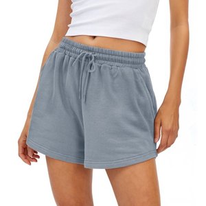 Shorts athlétiques pour femmes Running Gym Workout Summer Cotton Sweat Shorts avec poches Randonnée Vêtements décontractés - Product Image 1