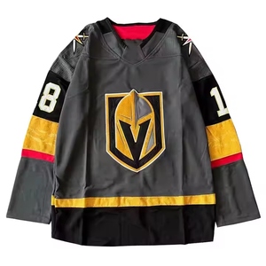 Suave y cómodo jerseys de hockey sobre hielo personalizado de fábrica al por mayor de tela transpirable sublimada cosido equipo uniformes Oem Odm rápido - Product Image 2