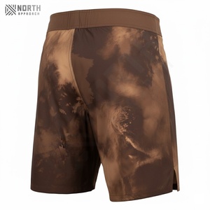 Shorts de sport pour hommes en coton et polyester respirant à séchage rapide, grande taille, pour la course à pied, le MMA, les arts martiaux, vêtements de sport pour hommes, vente chaude - Product Image 3