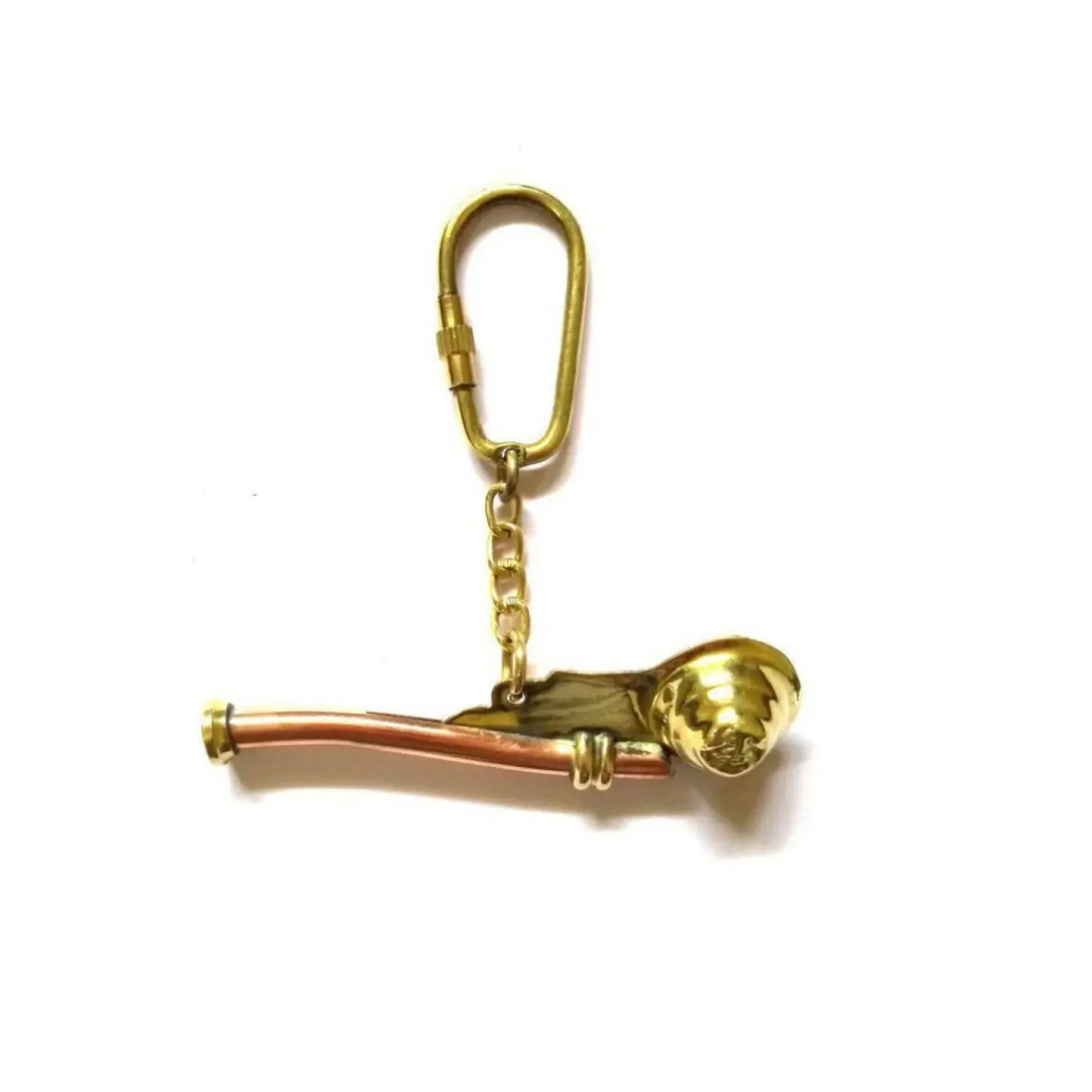 Luxurious Custom Nautical Key Chain Promotional Souvenir Key Holder Bag Car Key-chain Metal Spinning Key Rings