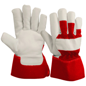 Gréeur canadien très performant Gants de sécurité en cuir de chèvre doux et confortables pour le jardinage domestique - Product Image 2