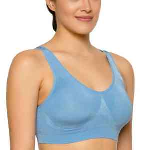 Soutien-gorge de sport à soutien élevé pour femmes évacuant l'humidité confortable vêtements de sport rembourrés sans couture respirants pour Gym Fitness et Yoga - Product Image 2