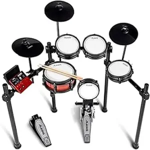 Batería Electrónica Nitro Pro con Pads de Malla Silenciosos de Doble Zona, Más de 500 Sonidos BFD Auténticos, Bluetooth, Drumeo, USB MIDI, Doublekick - Product Image 4