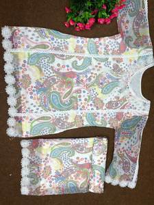 Latest Designer Heavy Georgette Digital Print Top for Party Wear <b>Indian</b> & <b>Pakistani</b> <b>Clothing</b> - Product Image 5