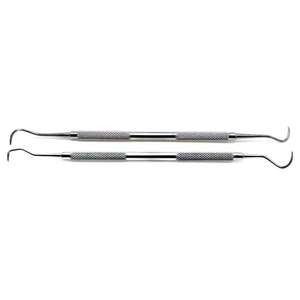 Medicab Instruments Sondas dentales de doble punta Steel Endo Explorer Dental Currette Fuente de alimentación manual - Product Image 1