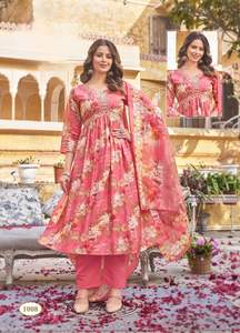 La mayoría de las ventas de ropa india y pakistaní Alia Cut vestido para ocasiones especiales vestido de novia para exportación mundial - Product Image 3