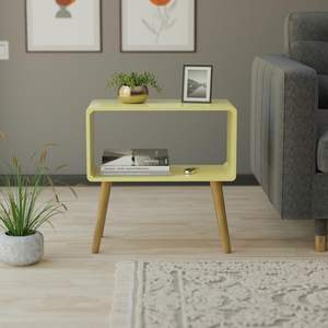 Mesita de noche, librería, mesa duradera y confiable para el espacio de la sala de estar con uso, el mejor material de madera disponible para sus muebles - Product Image 6