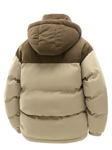 Chaqueta Bomber Casual de Invierno para Hombre, de Alta Calidad, Personalizable, con Cierre de Cremallera, Impermeable y Resistente al Viento - Product Image 4