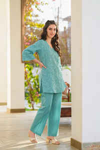 ชุดคอตตอนคอตตอนคุณภาพสูงสำหรับผู้หญิงระบายอากาศได้ดีมีสไตล์สำหรับวันหยุดพักผ่อนในปาร์ตี้ฤดูร้อนง่ายสบายๆรูปแบบที่ไม่ซ้ำใคร - Product Image 3