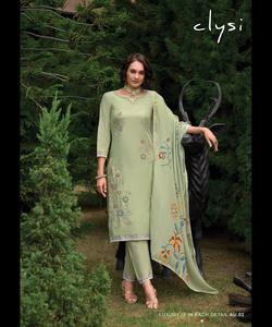 Stylish Maxi Dress Salwar Kurta for Women in Pakistani Wedding Sharara Suit with Vintage Fork and Beautiful Boutique Fabric - Product Image 3