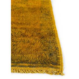 Tapis en laine noué à la main Zuri beige et marron, motif abstrait, pour entrée, chambre, couloir, design rectangulaire puzzle Pae-297 - Product Image 4