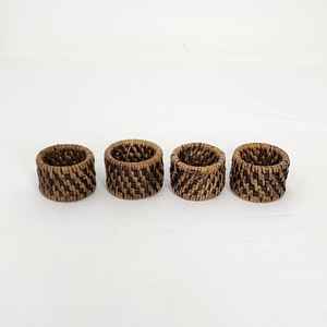 แหวนผ้าเช็ดปาก, แหวนผ้าเช็ดปากหวาย, แหวนผ้าเช็ดปากหวาย, ตกแต่งโต๊ะ - Product Image 4