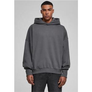Sudadera con Capucha Extra Grande para Hombre, 100% Algodón, con Bolsillo y Bordado Intenso, Tendencia Invierno 2024, Oferta al por Mayor, Personalizable OEM de Alta Calidad - Product Image 3