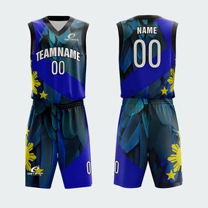 Tenues de sport en polyester, uniformes de basketball, meilleur design, maillot et short de basketball personnalisés, nouveau design 2026 - Product Image 3