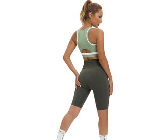 Shorts de Yoga Moldeadores de Cintura Alta y Ajuste Ceñido para Mujer, Adelgazantes, Transpirables, de Secado Rápido, de Poliéster/Nailon - Product Image 4