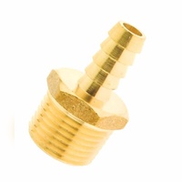 Raccord à filetage mâle NPT forgé en laiton pour tuyau, connecteur rapide pour conduites pneumatiques, hydrauliques et d'eau