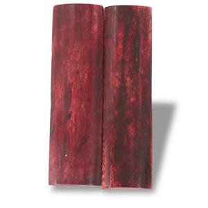 Poignée de couteau en corne naturelle écologique de taille personnalisée, teinte et stabilisée, écailles de buffle et de chameau, couteaux personnalisés, artisanat - Product Image 3