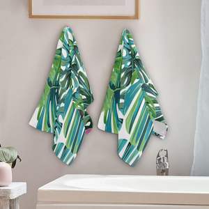 100% Cotton Dishcloth Towel <b>Set</b> Premium Striped Weave Digital <b>Tea</b> Golf Kitchen Towels Good Quality Printed Pattern Dropshipping - Product Image 4