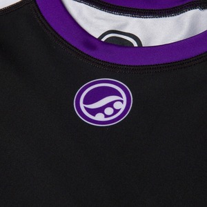 Logotipo personalizado impreso transpirable duradero de manga larga MMA Rashguard poliéster/nailon sublimación camisa de compresión logotipo frontal - Product Image 3