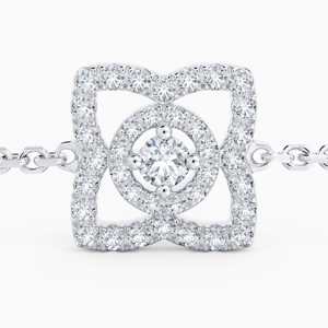 Nouveau bracelet en diamant cultivé en laboratoire, best-seller, OEM ODM, or personnalisé 14K/18K/22K, cadeau de fiançailles de luxe pour femmes - Product Image 1