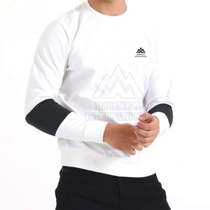 Sudaderas de Hombre de Color Sólido en Contraste, Ropa, Sudaderas de Hombre, Sudaderas Básicas para Hombre - Product Image 2