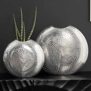 Mesa decorativa para habitación, jarrones de flores antiguos plateados para sala de estar, Venta caliente 2022, macetas modernas, jarrones, superventas - Product Image 3