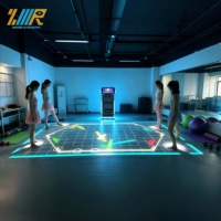 Projection de sol mobile Amusement Projecteur de sol interactif mobile Projection de sol tout-en-un Projection interactive de fitness