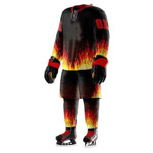 Ensemble d'équipement de hockey professionnel pour adultes 2025, équipement d'entraînement le plus vendu, 100% polyester, couleurs personnalisées, haute qualité, prix de gros - Product Image 5