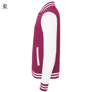 Chaquetas universitarias de talla grande para hombre 2025 con un diseño básico de chaquetas universitarias al por mayor populares - Product Image 4