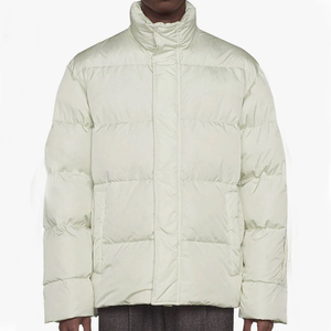 Veste pour homme Veste d'hiver rembourrée à bulles en bleu marine et kaki - Product Image 5