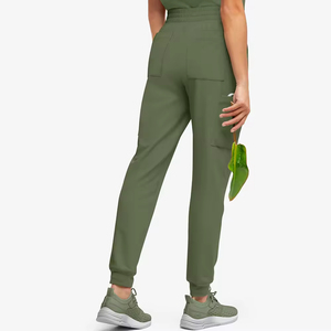 Pantalones Médicos al por Mayor con Logotipo Personalizado, Pantalones Médicos de Alta Calidad, Ropa de Trabajo Elástica, Antiarrugas, Tejido Suave, OEM - Product Image 2