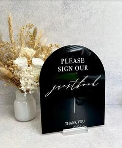 Elegante soporte de letrero de espejo acrílico: elegante solución de exhibición para eventos, bodas y reuniones corporativas - Product Image 5