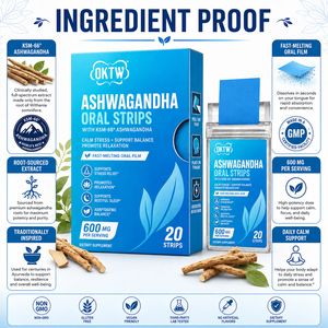 Tiras Orales de Ashwagandha OEM de Disolución Rápida con Extracto Tipo KSM-66 para el Equilibrio del Estrés, Sin Azúcar, B2B - Product Image 5
