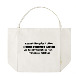 Borsa Tote in Cotone Riciclato Yaponic, Gadget Sostenibile, Articolo Promozionale Ecologico - Product Image 2