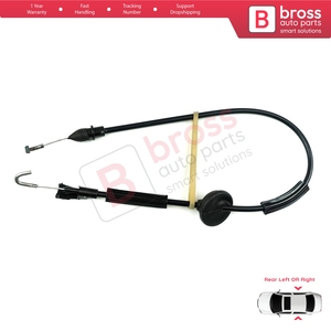 BDP74ล็อคประตูด้านในสลักสายเคเบิลด้านหลังประตูสำหรับ Passat B5 3B5 3B2 B5.5 GP 3B3 3BG 3B6 1996-2005 3B0839085F - Product Image 4