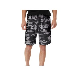 <b>Men's</b> High-Performance Quick-Dry Mesh <b>Shorts</b> with Solid <b>Pattern</b> Sublimation Transfer Print for Gym and Outdoor Workouts - Product Image 4