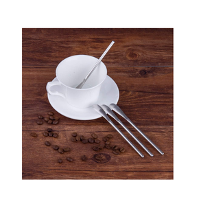 ชุดเครื่องใช้บนโต๊ะอาหารทำจากโลหะช้อนส้อมช้อนสำหรับงานแต่งงานทำจากเหล็กเป็นกระจก - Product Image 5