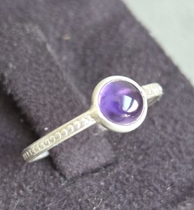 Wholesale Customizable 925 Silver Women's Trendy Amethyst <b>Ring</b> Handcrafted Wedding Gift Option <b>Crystal</b> for Engagement - Product Image 2