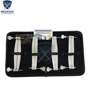 Pinces pour la coupe des oreilles des chiens, lot de 4, instruments chirurgicaux vétérinaires, réutilisables, en acier inoxydable, finition lisse, performance fiable - Product Image 5